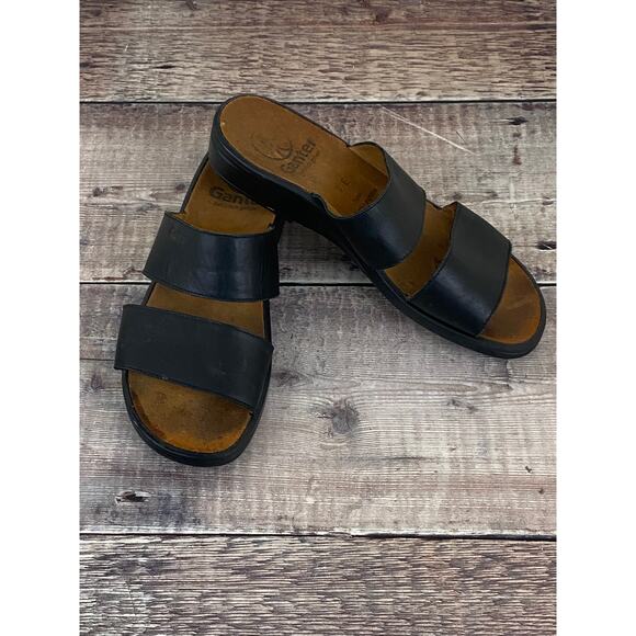 Ganter Womens Slide Leather Sandals UK Size 3 EUR 35.5 US 5.5 - Picture 2 of 12